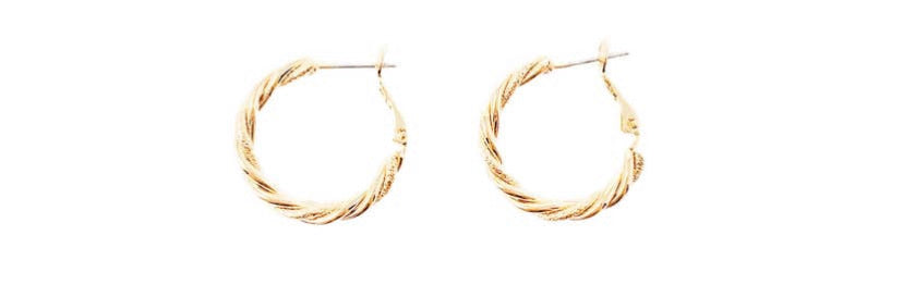 THIN TEXTURED HOOPS